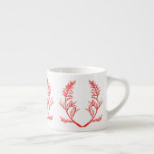 Feuilles de cèdre sur un Espresso Mug (Droite)
