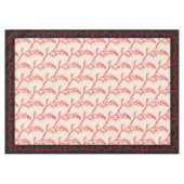 Feuilles de cèdre sur une nappe (Devant (Horizontal))