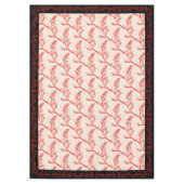 Feuilles de cèdre sur une nappe (Devant)