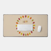 Feuilles de chêne de Thanksgiving (Clavier et souris)