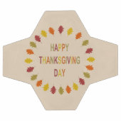 Feuilles de chêne de Thanksgiving (Plat)