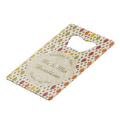 Feuilles de chêne et Acorns Automne Mariage d'auto (Devant Angle)