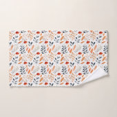 Feuilles de chute d'aquarelle - Élégance d'automne (Serviette à main)