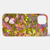 "FEUILLES DE CHUTE VERT ET ROSE LIME" COQUE POUR i (Verso (horizontal))