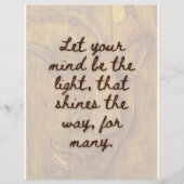 Feuilles de citations doubles BuddhaToday, pour de (Dos)