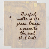 Feuilles de citations doubles BuddhaToday, pour de (Devant / Derrière)