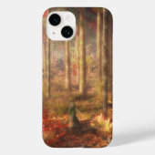Feuilles de coque iphone or (Verso)
