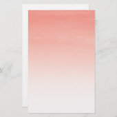 Feuilles de corail de papeterie d'Ombre (Devant / Derrière)