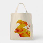 Feuilles de Cornouiller sur Sac de Courses (Dos)