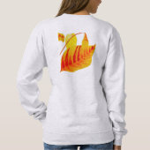 Feuilles de Dogwood sur un Sweatshirt (Dos)