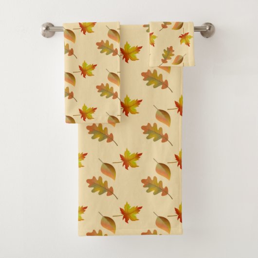Feuilles de érable d'automne cosy feuilles de chên (En situation)
