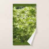 Feuilles de Érable Panachées pour la Veille de la (Serviette à main)