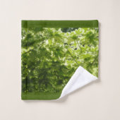 Feuilles de Érable Panachées pour la Veille de la (Gant de toilette)