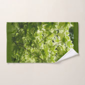 Feuilles de Érable Panachées pour la Veille de la (Serviette à main)