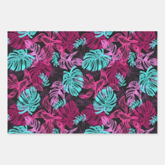 Feuilles de feuillus tropicaux (Devant 2)