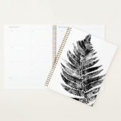 Feuilles de fougère noir et blanc (Devant avec enveloppe)