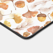 Feuilles de Ginkgo d'automne et dispersion botaniq (Coin)