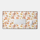 Feuilles de Ginkgo d'automne et dispersion botaniq (Clavier et souris)