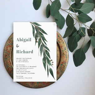 FEUILLES de la branche de l'eucalyptus BUDGET