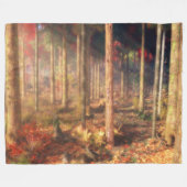 Feuilles de la couverture en or polaire (Devant (Horizontal))