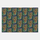 Feuilles de la forêt de Owl Green (Devant 3)