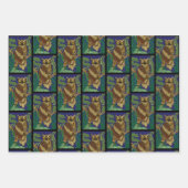 Feuilles de la forêt de Owl Green (Devant 2)