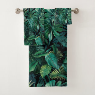 Feuilles de la forêt tropicale tropicale