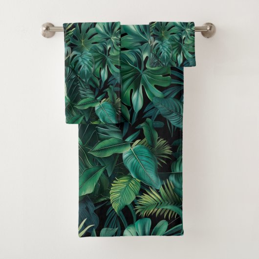 Feuilles de la forêt tropicale tropicale (En situation)