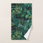 Feuilles de la forêt tropicale tropicale (Serviette à main)