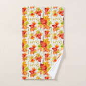 Feuilles de l'érable d'automne (Serviette à main)
