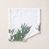 Feuilles de l'eucalyptus (Gant de toilette)