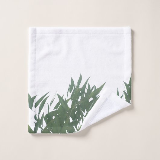 Feuilles de l'eucalyptus (Gant de toilette)
