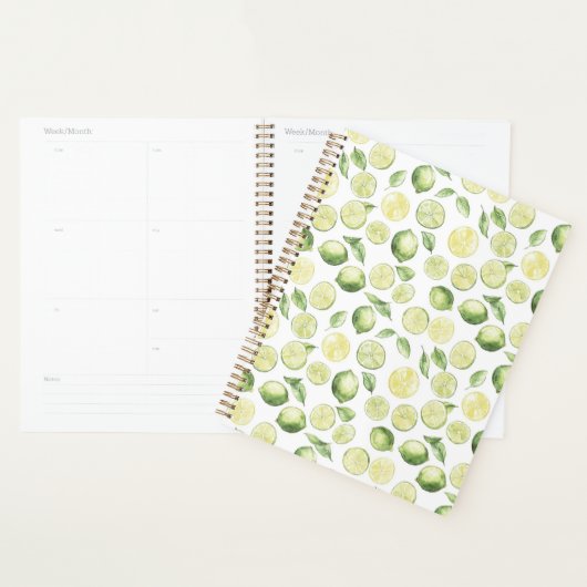 Feuilles de Limes Vertes Fruit (Devant avec enveloppe)