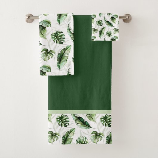 Feuilles de Monstera de la Jungle tropicale (En situation)