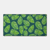 Feuilles de Monstera, motif d'aquarelle tropicale (Recto)