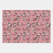 Feuilles de Motif Vintage Tri-Garden (Devant)