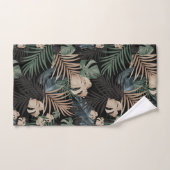 Feuilles de nuit de la Jungle tropicale 13 - Répét (Serviette à main)