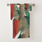 Feuilles de palme dans les tons muets (En situation)