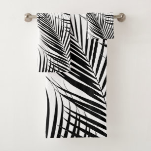 Feuilles de palme - Vibes de cali noir et blanc #1