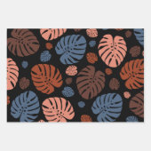 Feuilles de palmier colorées (Devant)