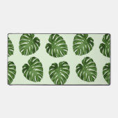 Feuilles de palmiers, Feuilles verts, Motif tropic (Recto)