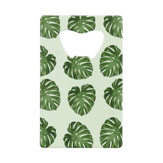 Feuilles de palmiers, Feuilles verts, Motif tropic (Devant)
