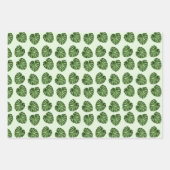 Feuilles de palmiers, Feuilles verts, Motif tropic (Devant)