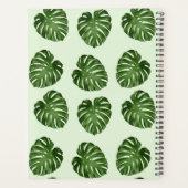 Feuilles de palmiers, Feuilles verts, Motif tropic (Dos)