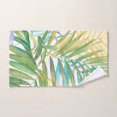 Feuilles de palmiers tropicaux (Serviette à main)