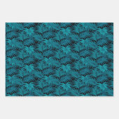 Feuilles de palmiers tropicaux de nuit (Devant 3)