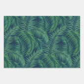 Feuilles de palmiers tropicaux de nuit (Devant 3)