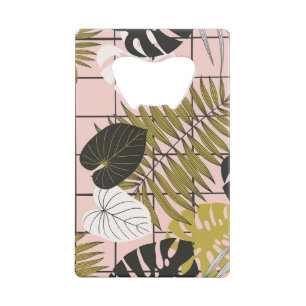 Feuilles de palmiers tropicaux, été élégant.
