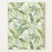 Feuilles de palmiers verts tropicaux (Dos)