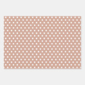 Feuilles de papier à embrayage beige (Devant)